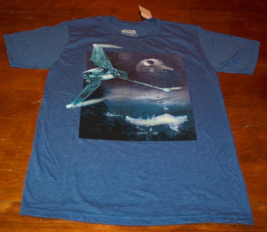STAR WARS RETURN OF THE JEDI ENDOR IMPERIAL SHUTTLE DEATH STAR T-Shirt SMALL NEW gallery