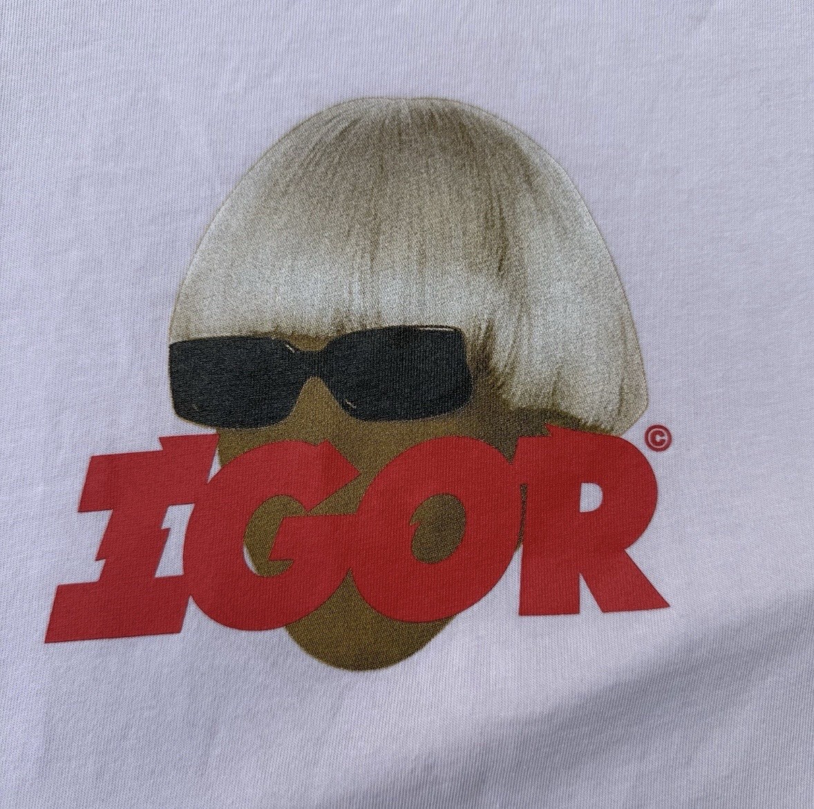 Golf Wang Mens Light Pink IGOR Faceless Graphic Tee L - Tyler, the Creator gallery