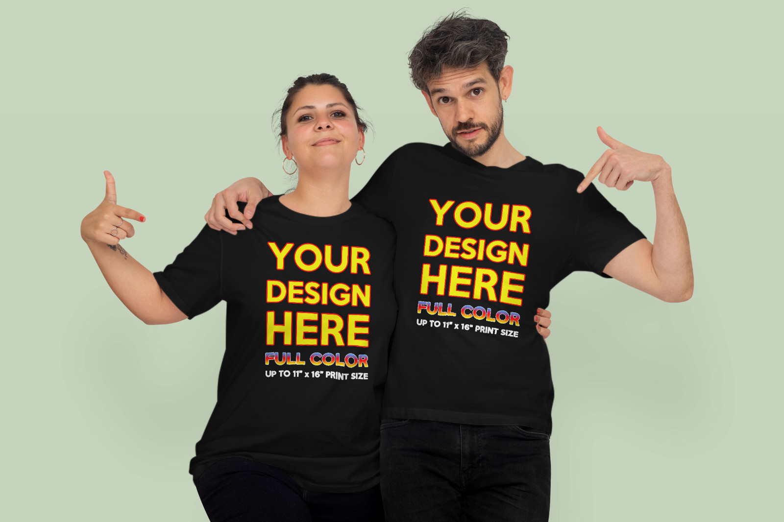 Full Color Custom Print Text or Photo On T Shirt Your Logo Design Print Tee gallery
