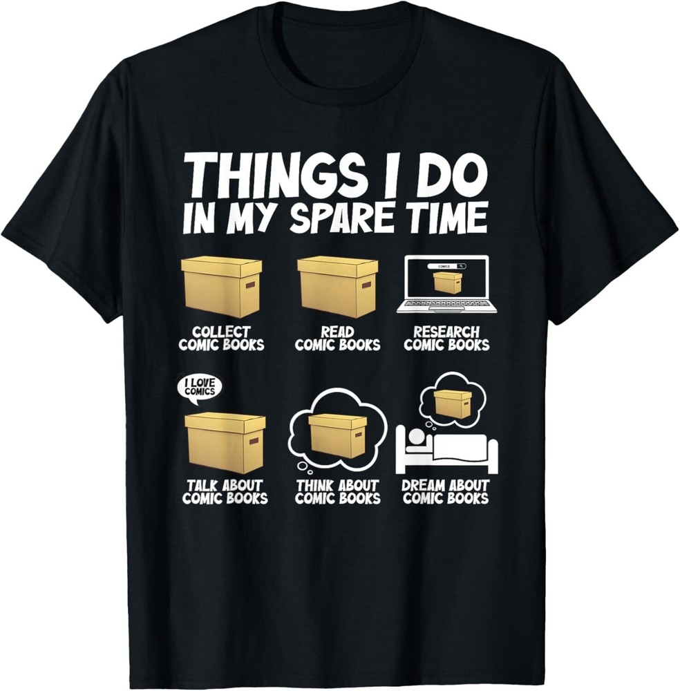 Best Comic Book Design For Men Women Comic Book Collectors Gift Unisex T-Shirt