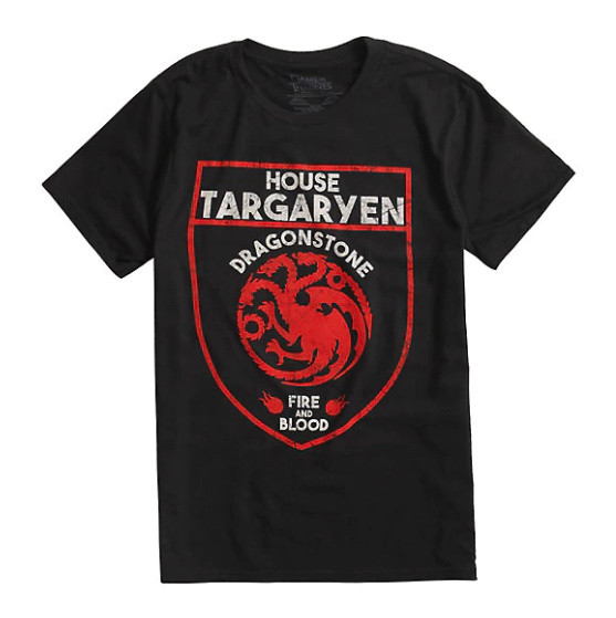 Game Of Thrones TARGARYEN DRAGON SHIELD T-Shirt NWT Licensed & Official gallery