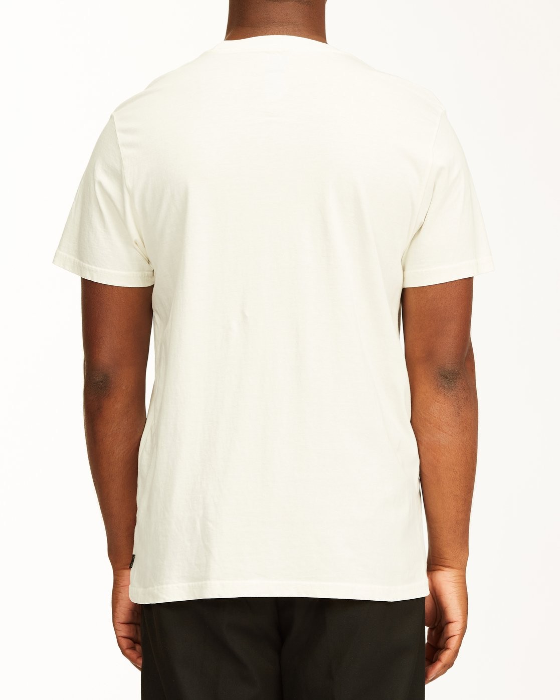 Billabong Men's Scarlet Short Sleeve Wave Washed T-Shirt Off White-Med & Large gallery