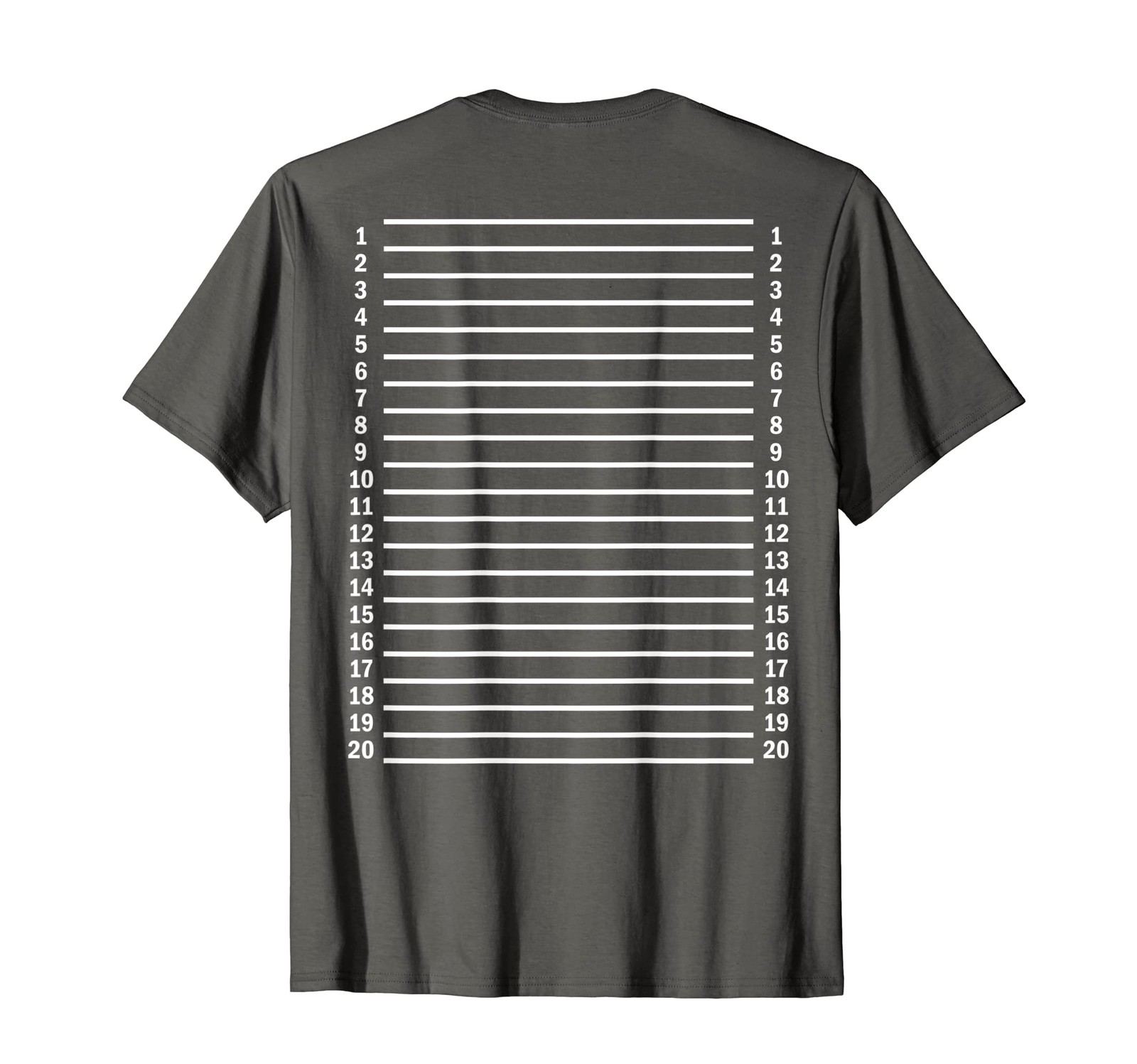 Hair Length Chart Hair Growth Hair Length Check Measurement T-Shirt