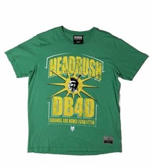 Headrush Men’s Size XL Green Short Sleeve T-Shirt MMA Action Sports Y2K L-4
