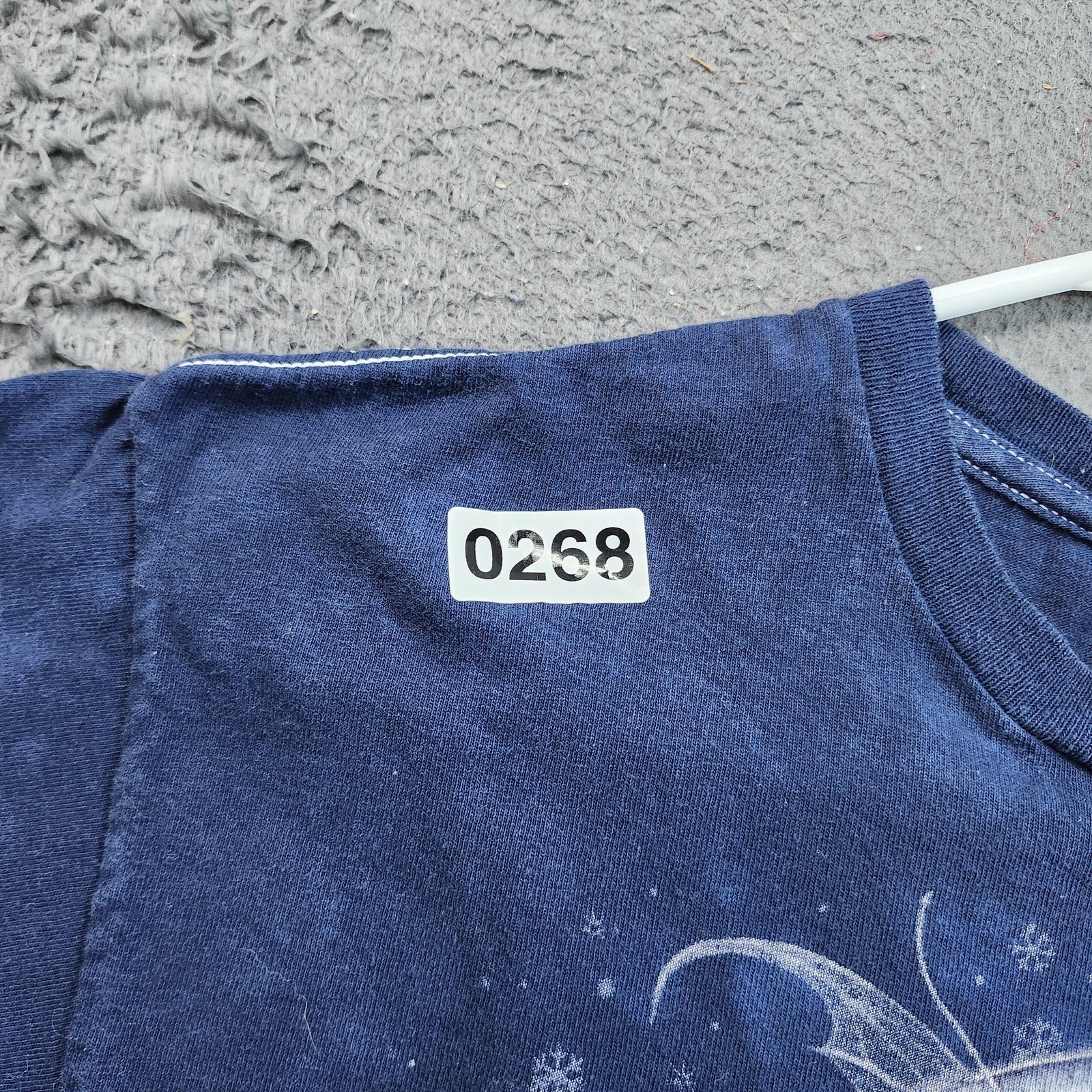 Delta Shirt Mens Medium Blue Fairy Moon Celestial Graphic Tee Fantasy Goddess gallery