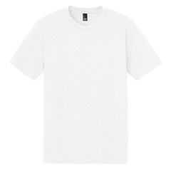 DISTRICT DM130 Men’s Perfect Tri Blend Crew Tee Plain T-Shirt, Natural / Large