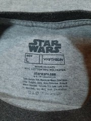 Star Wars Darth Vader Retro Summer 1977 Large Ringer Shirt Excellent Condition