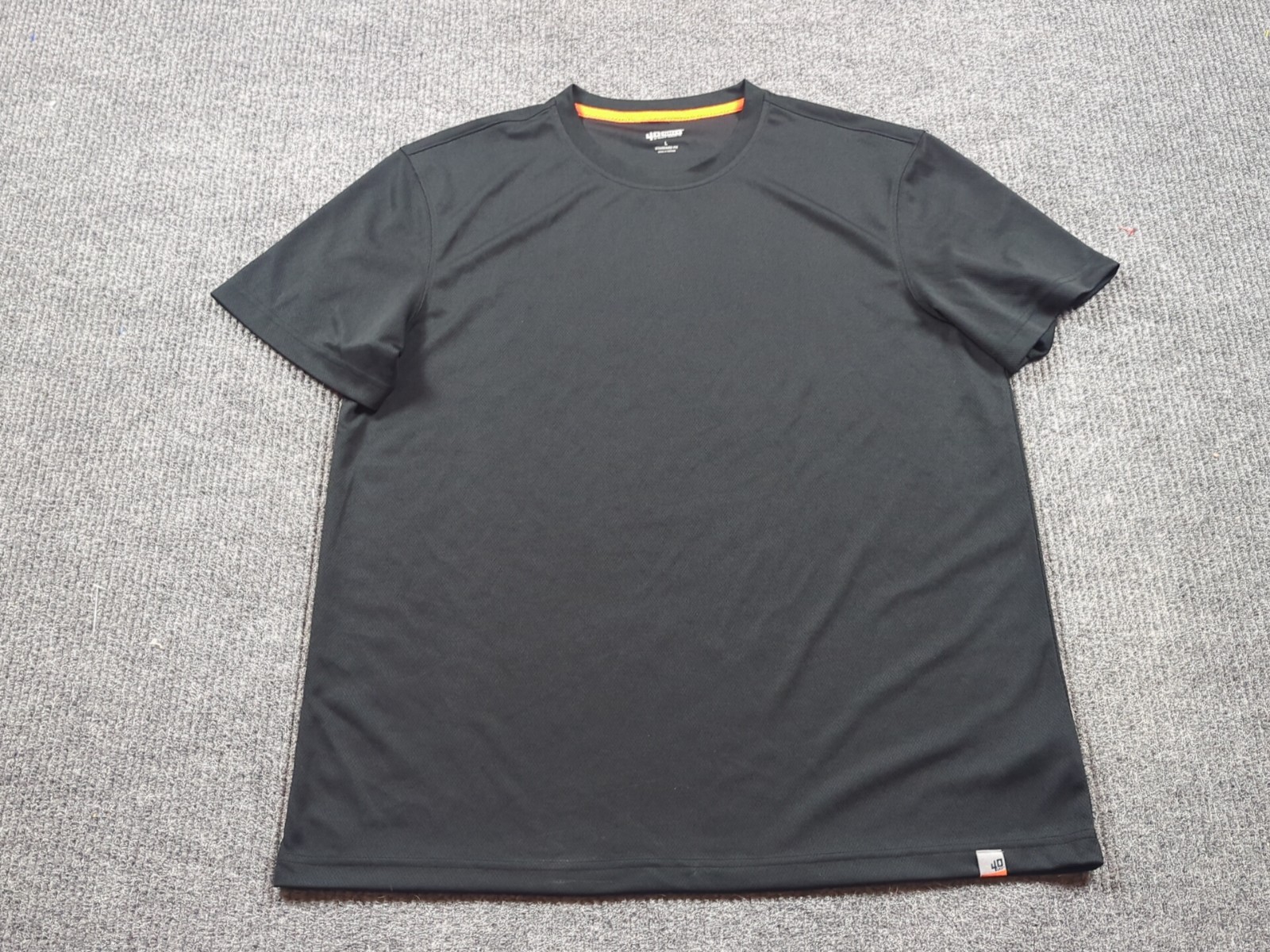 Duluth Shirt Mens Large Black 40 Grit Performance Quick Dry Work Wear gallery
