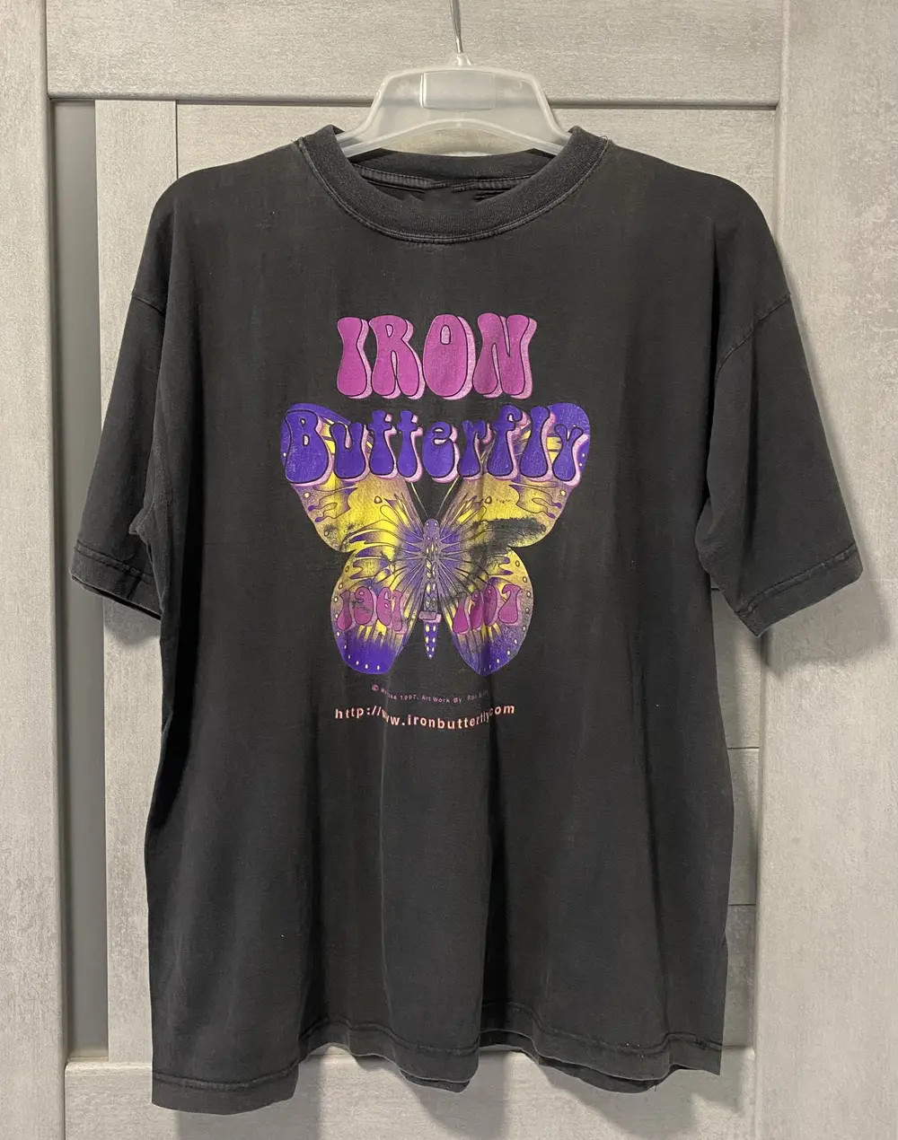 Collection 1997 Tour IRON BUTTERFLY Gift For Fan S to 5XL T-shirt BM1142