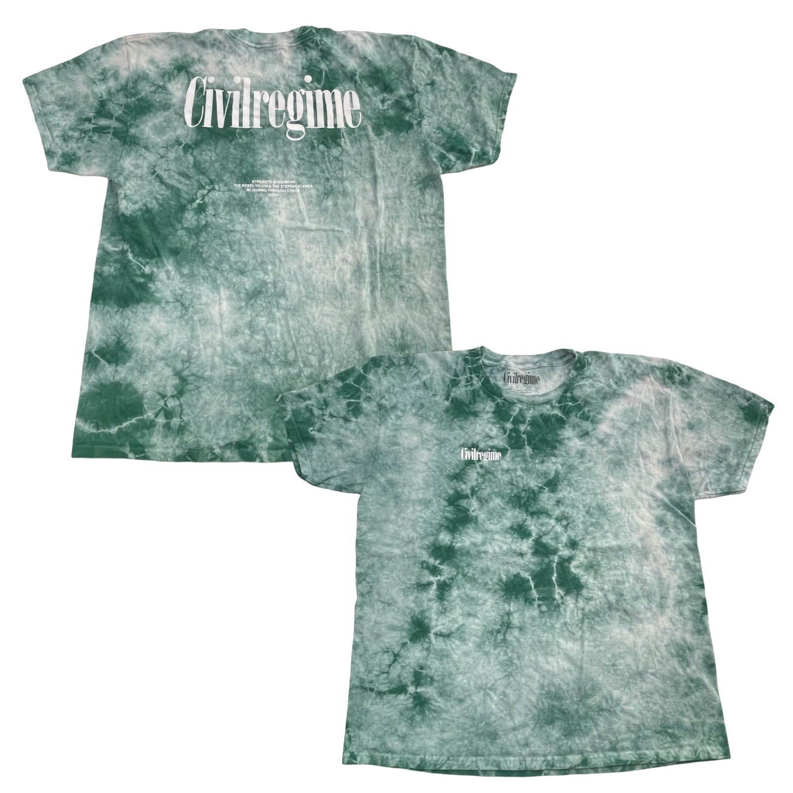 Civilregime Size XL Green Tee (Retail $40) gallery