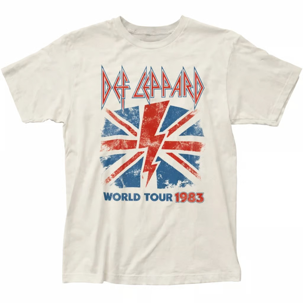 Rock and Roll Graphic T Shirt Vintage Tour Style Classic Tee gallery