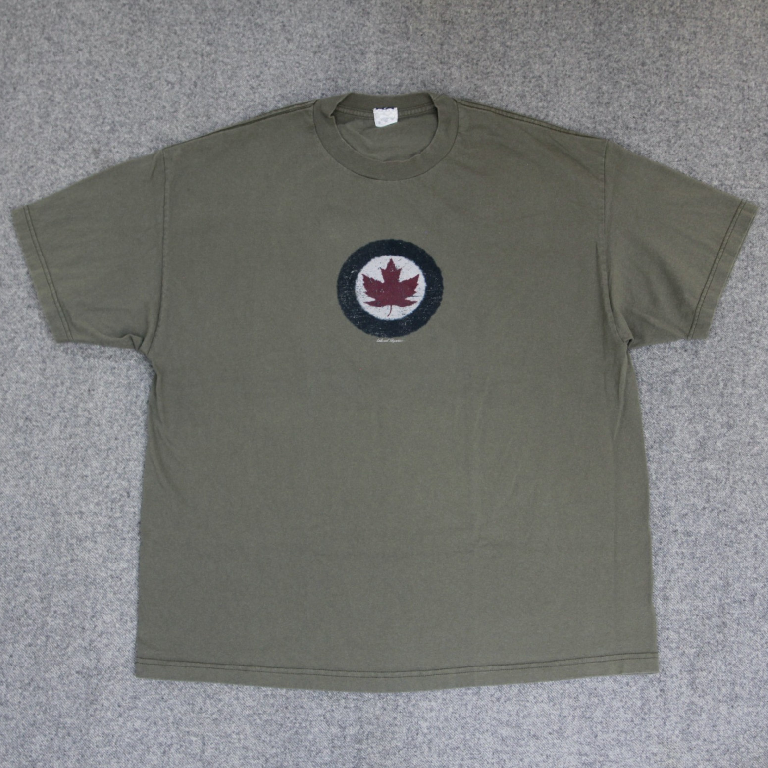 RCAF Roundel T Shirt 2XL Labusch Skywear Royal Canadian Air Force Military Tee gallery