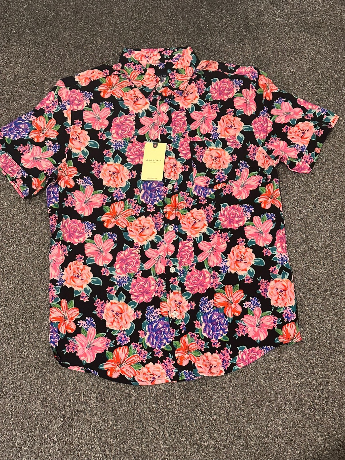 SS Flower Viscase Shirt gallery