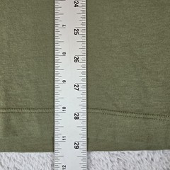 Left Coast Tee Men’s XXL Long Sleeve Pima Cotton Olive Green Luxury Basic Peru