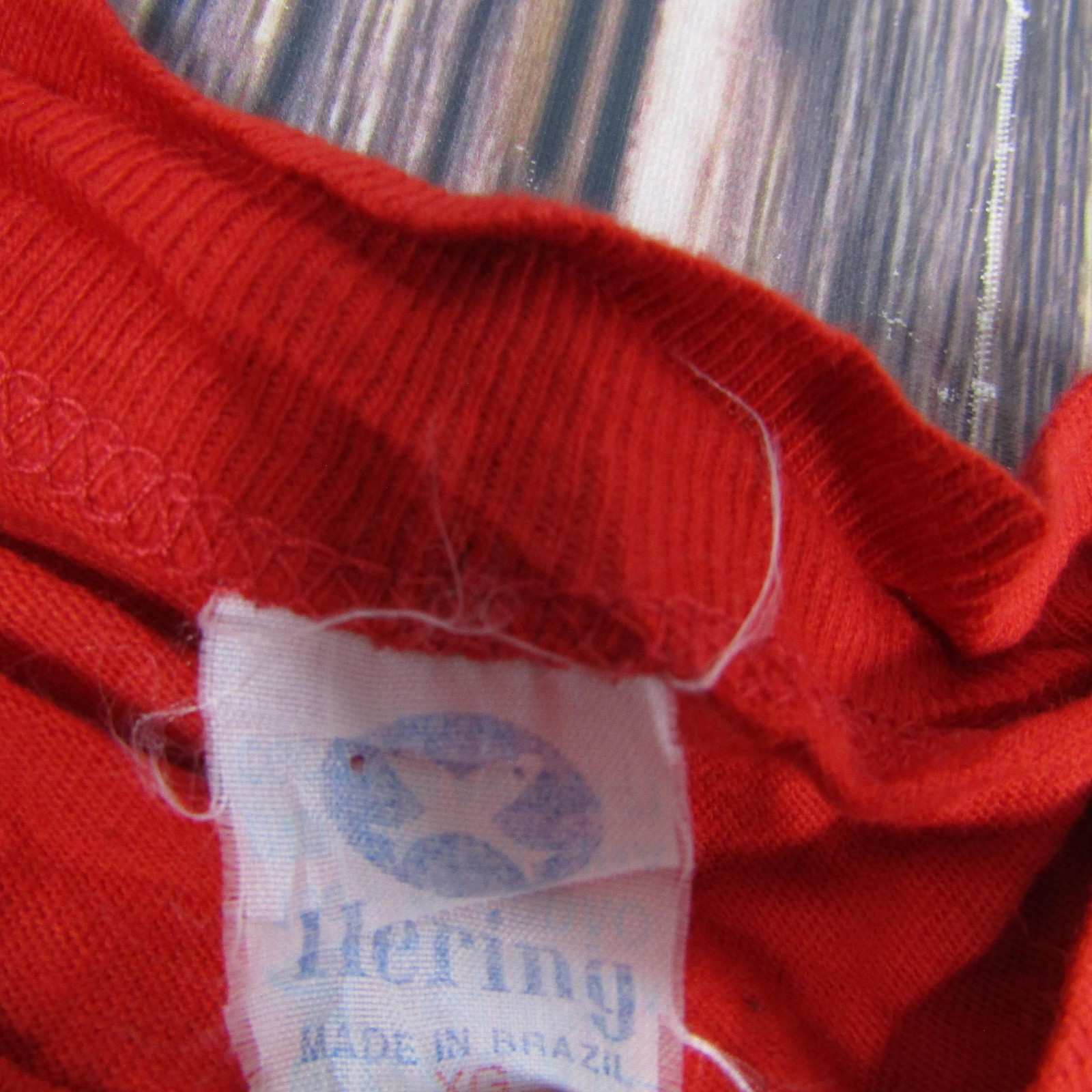 Vintage Proyecto Heifer Shirt Mens XL Red Bolivia Single Stitch Hering 90s gallery