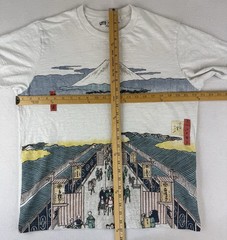 MFA Boston x Uniqlo Ukiyo-e Mt. Fuji Tee Size XL