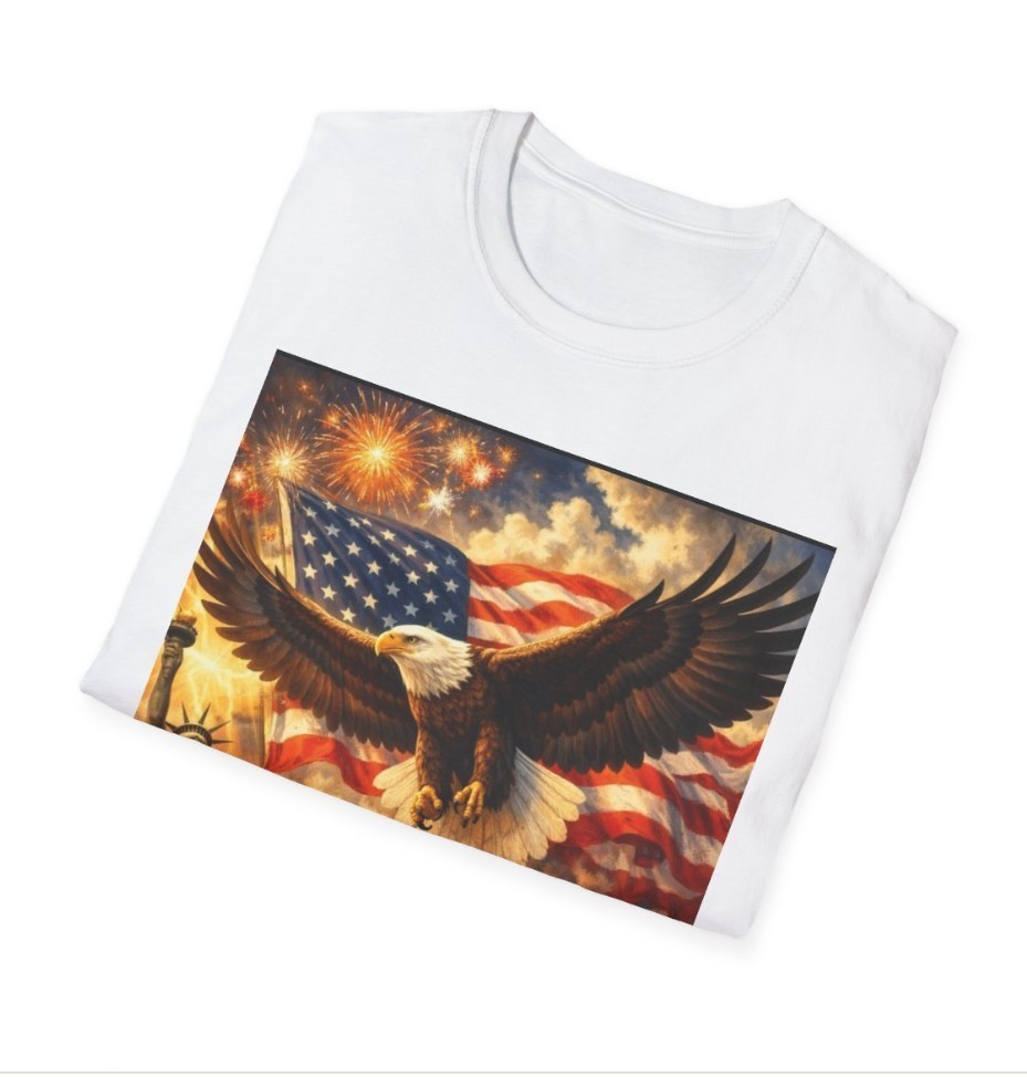 Unisex Softstyle T-Shirt America gallery