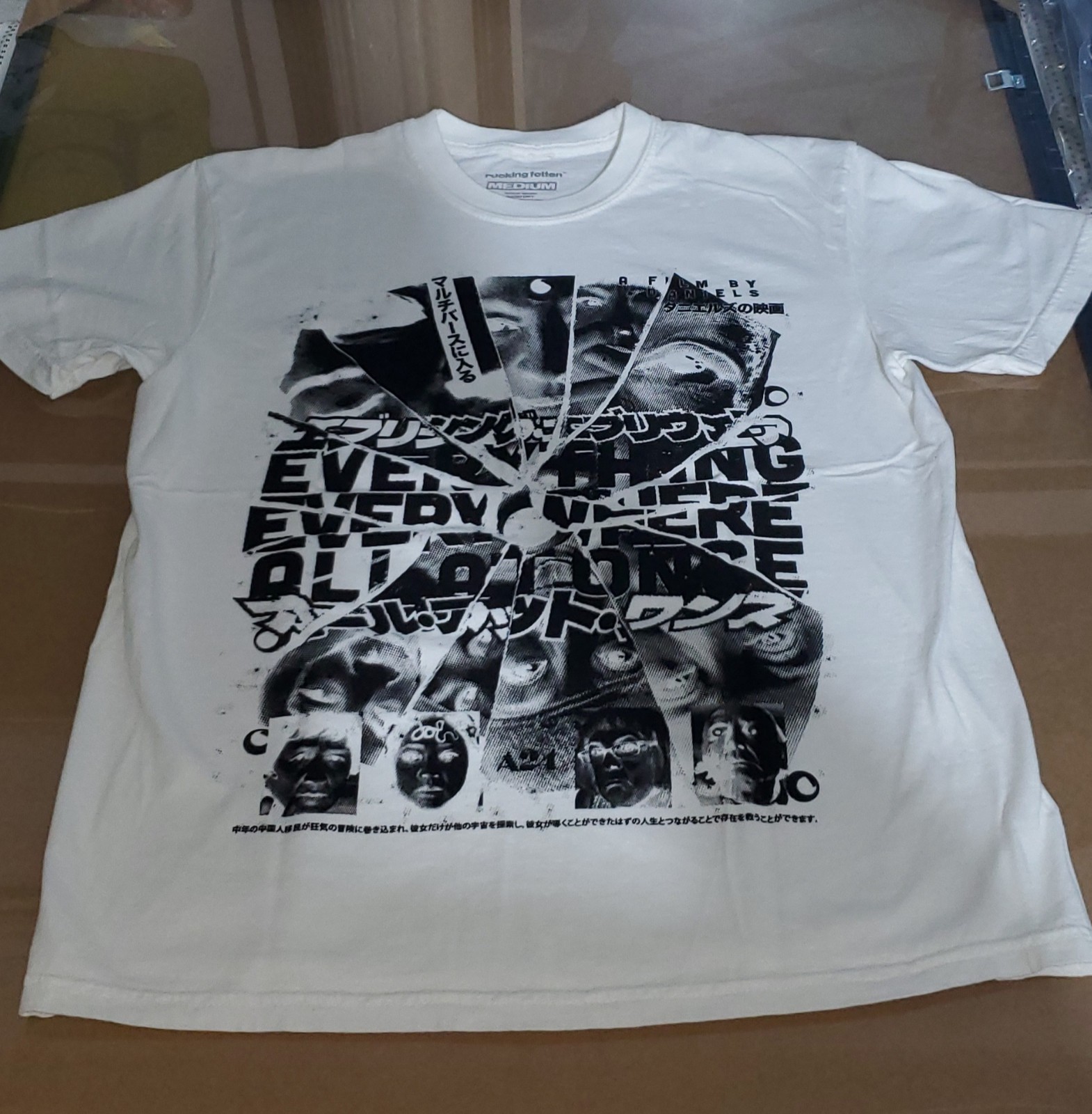 Rucking Fotten EVERYTHING EVERYWHERE ALL AT ONCE Variant Shirt Size M A24