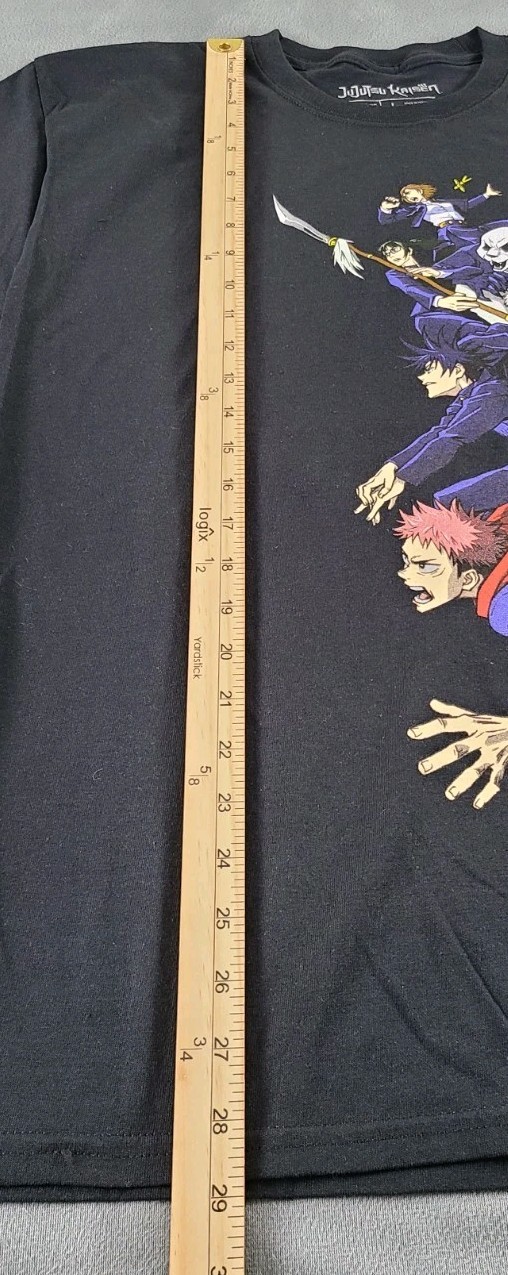 Episode x Jujutsu Kaisen Jujutsu Tech Black T-ShirtMen's Size Large NWOT gallery