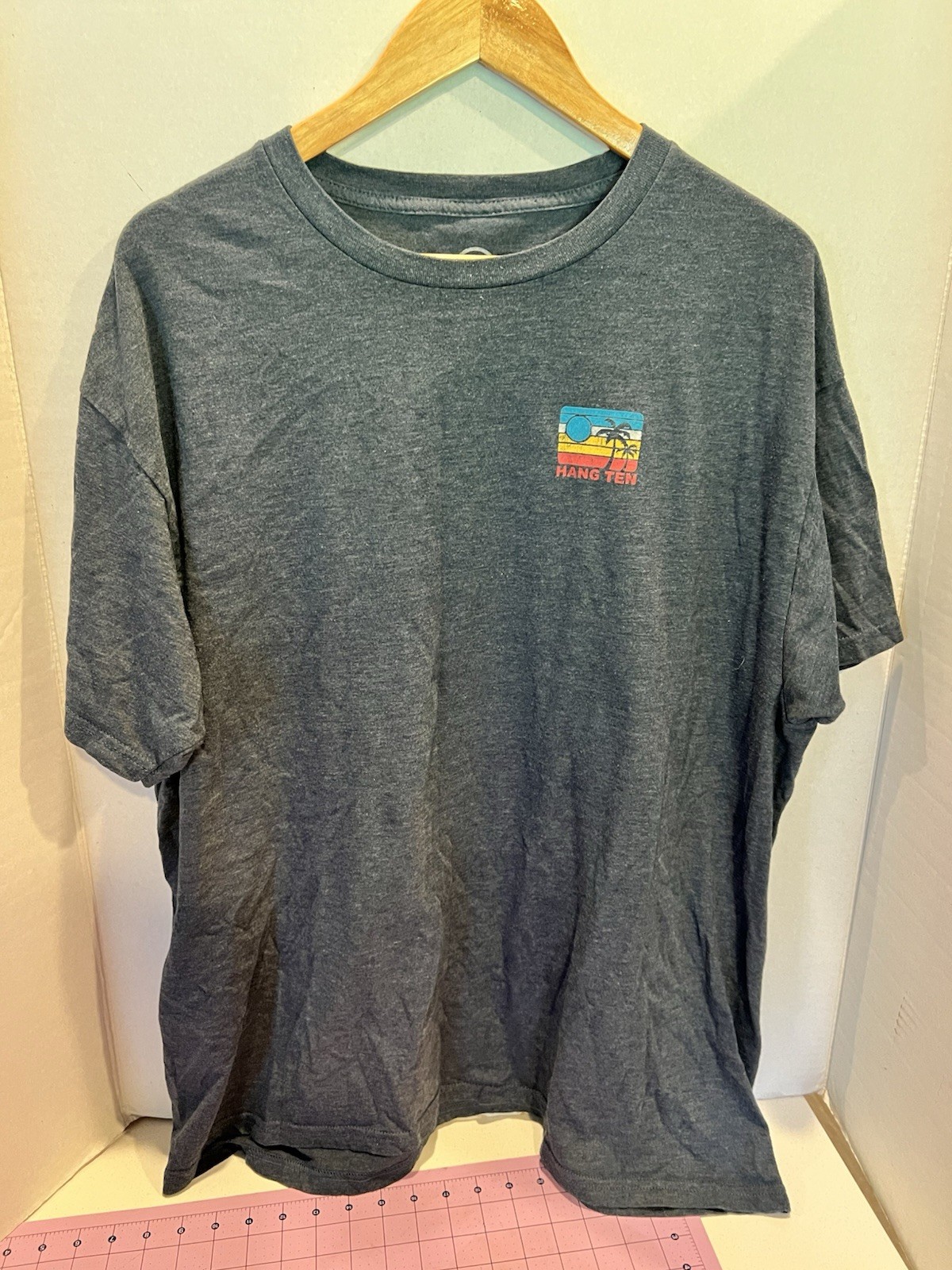 HANG TEN vintage surfwear t shirt single stitch Y2K XX-Large 2XL billabong XXL