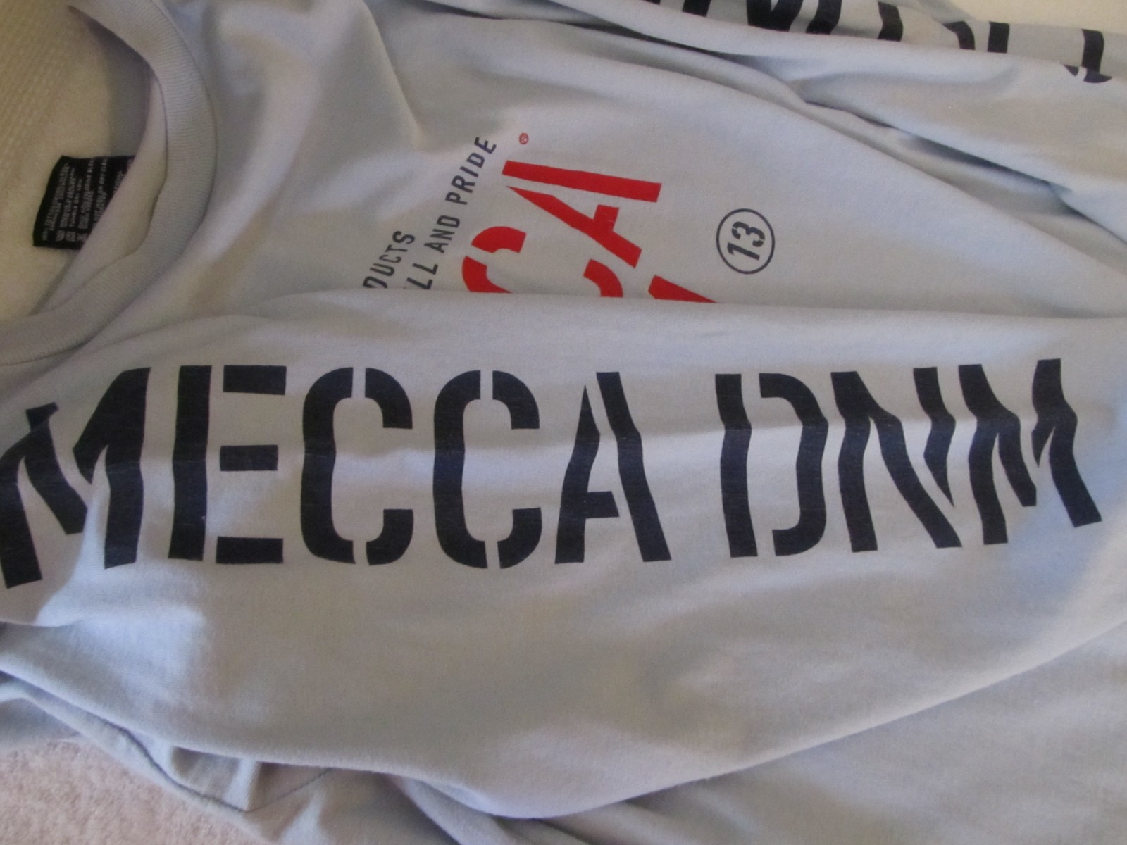 VTG Mecca Dnm Long Sleeve T-Shirt Men’s XL Hip Hop Streetwear USA Made gallery