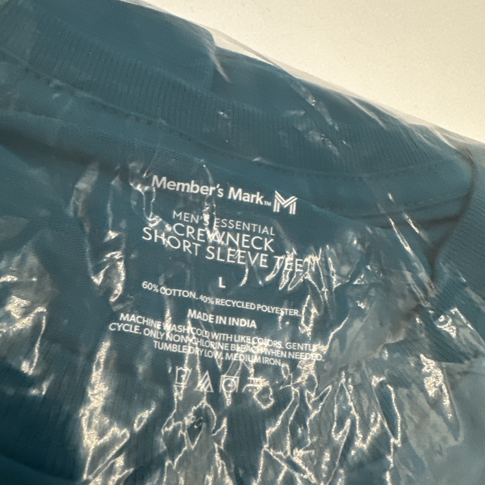 Member’s Mark Men’s Essential Crew Tee Large