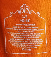 Halloween Tee Orange Jack-O-Lantern T-Shirt Men’s Size Large New