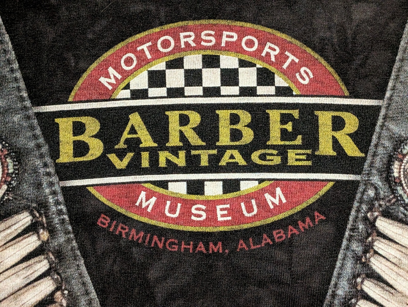 The Mountain Men's T-shirt Black Motorsports Museum Retired Logo L #1569 NWOT gallery