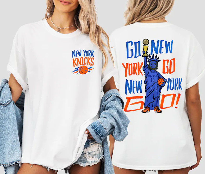 Go New York Go Shirt, New York Basketball T-Shirt gallery