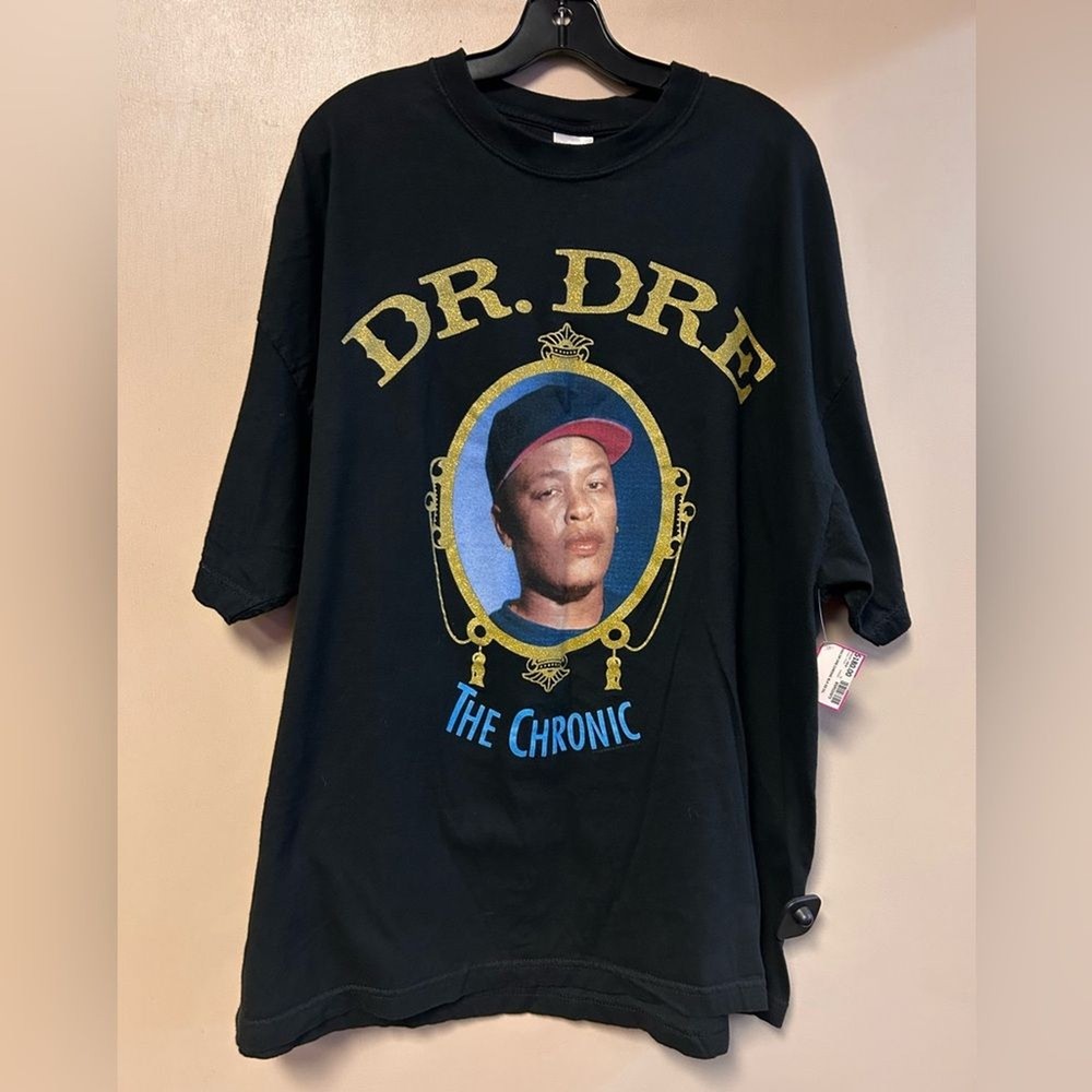 Y2K Dr Dre chronic black diamond star T shirt 3XL
