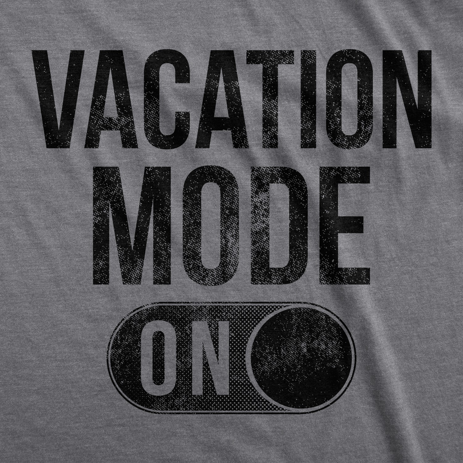 Mens Vacation Mode On T Shirt Funny Spring Break Tee gallery