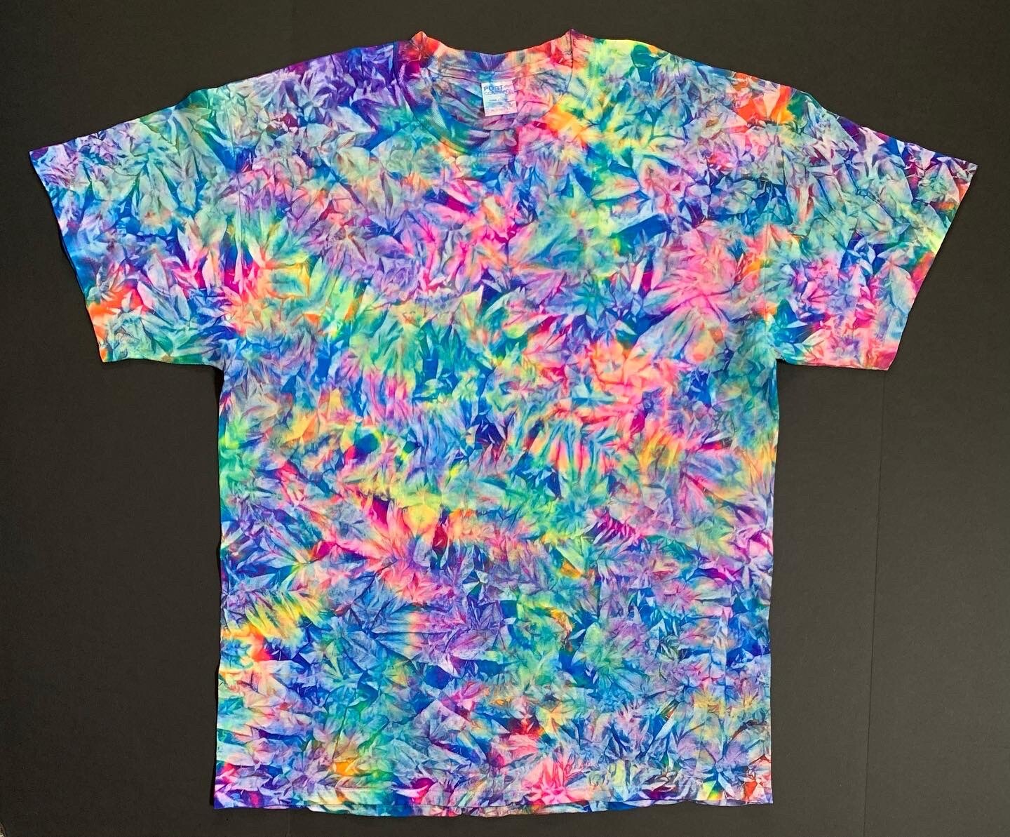 *New* 2XL – Sm Handmade Tie Dye, Fiesta Cruncht Crinkle, Crew or V-Neck