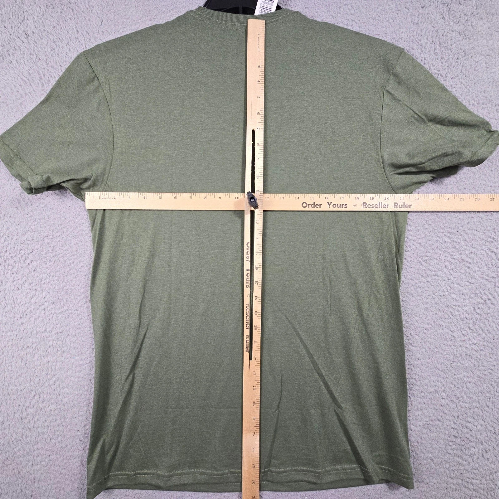 MILLER HIGH LIFE Beer Shirt Men Large Green Fishing Hunting Casual Fish Bass NWT gallery