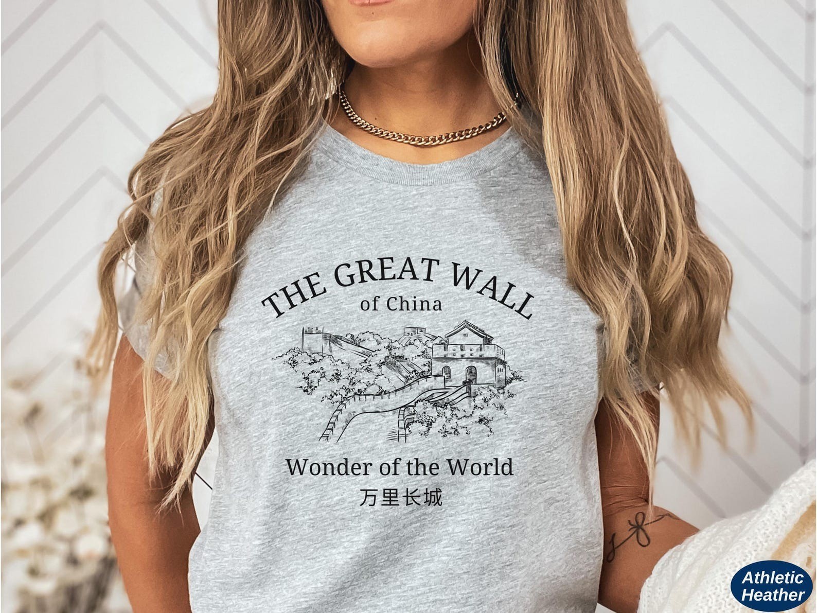 The Great Wall of China Shirt Travel Gift for China Trip Lovers Souvenir Tee gallery