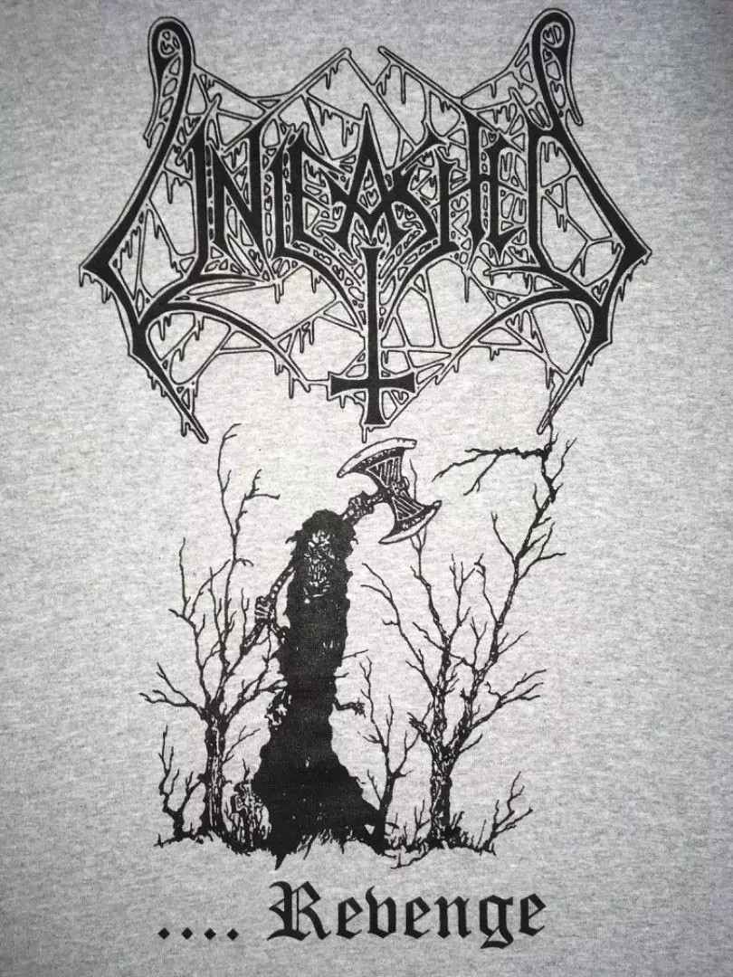 UNLEASHED Revenge T-Shirt Short Sleeve Cotton Sport Grey Men Size S to 5XL gallery
