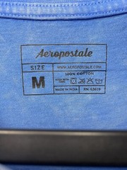 New, Aeropostale, Multicolor Dye Short Sleeve Vintage Shirt, Medium For Men.