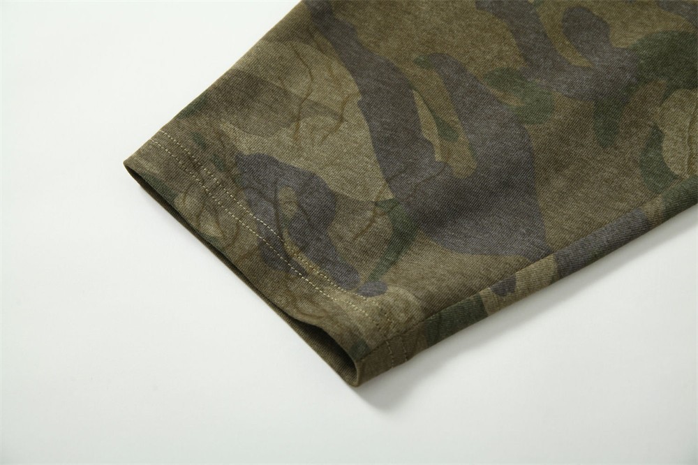 Men's Restarall Camo Layered Long Sleeve T-Shirt Streetwear Y2K Oversized M-XXL gallery
