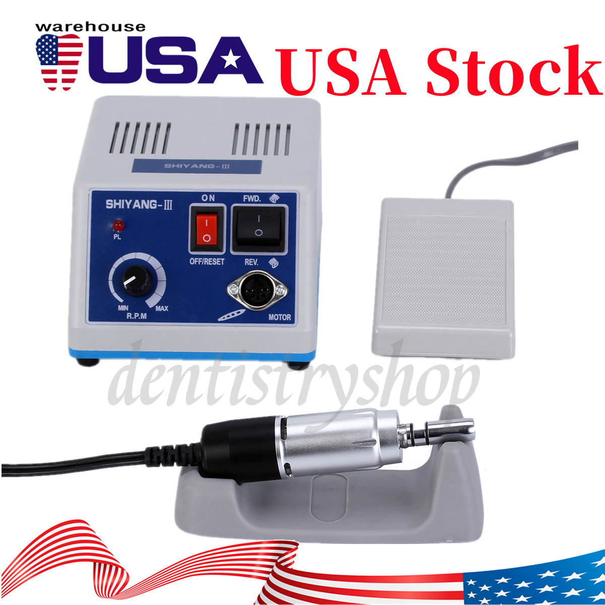 Dental Marathon Electric Micro Motor N3 With 35K RPM E-type Polishing Handpiece