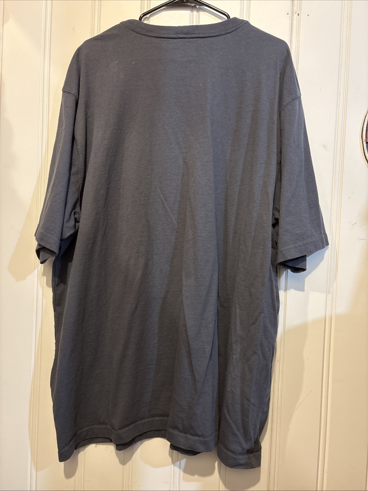 NEW NWOT CARHARTT Pocket T-Shirt Mens 3XL Steel Blue Loose Fit K87 Workwear gallery