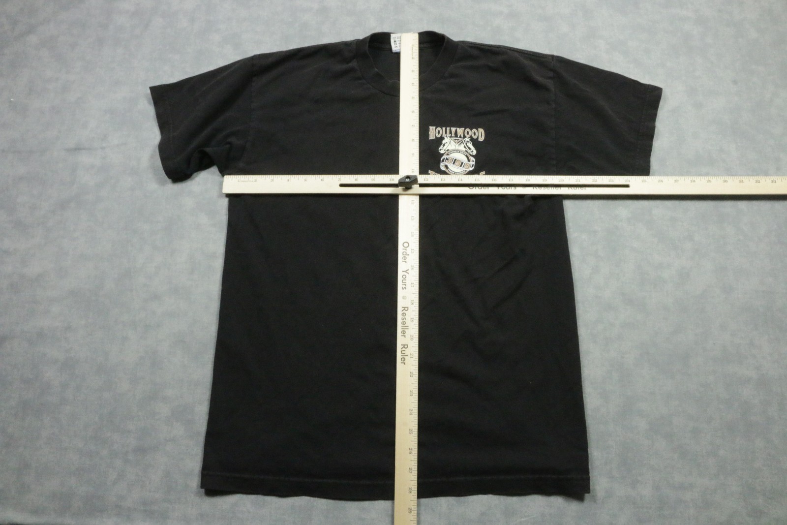 Bayside Hollywood Teamsters Shirt Mens Large Black Grinding Trucker Graphic Tee gallery