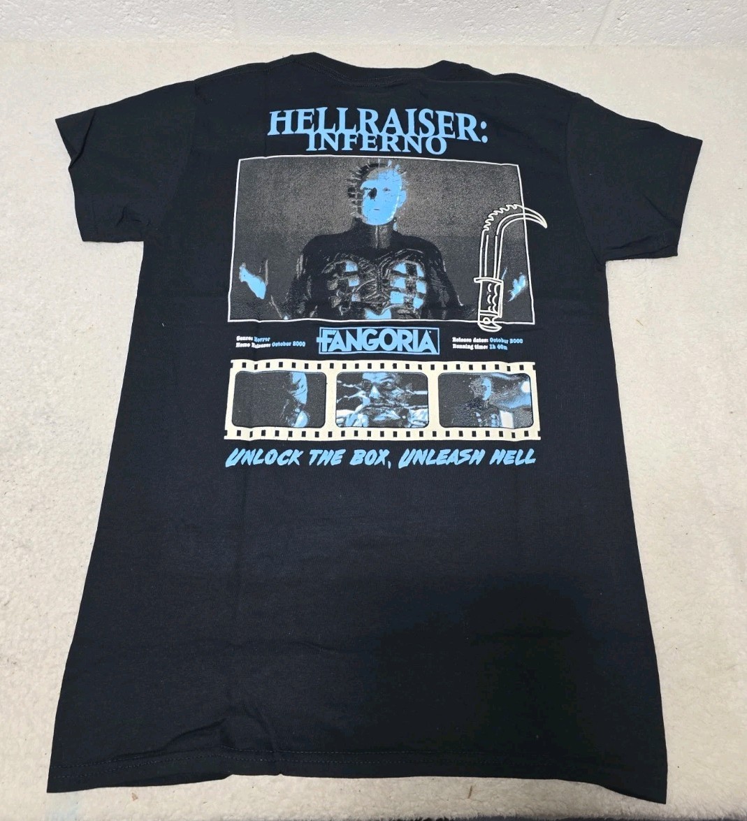 Fangoria Hellraiser Pinhead Inferno Graphic T-Shirt Men's Size XL (Fang) gallery
