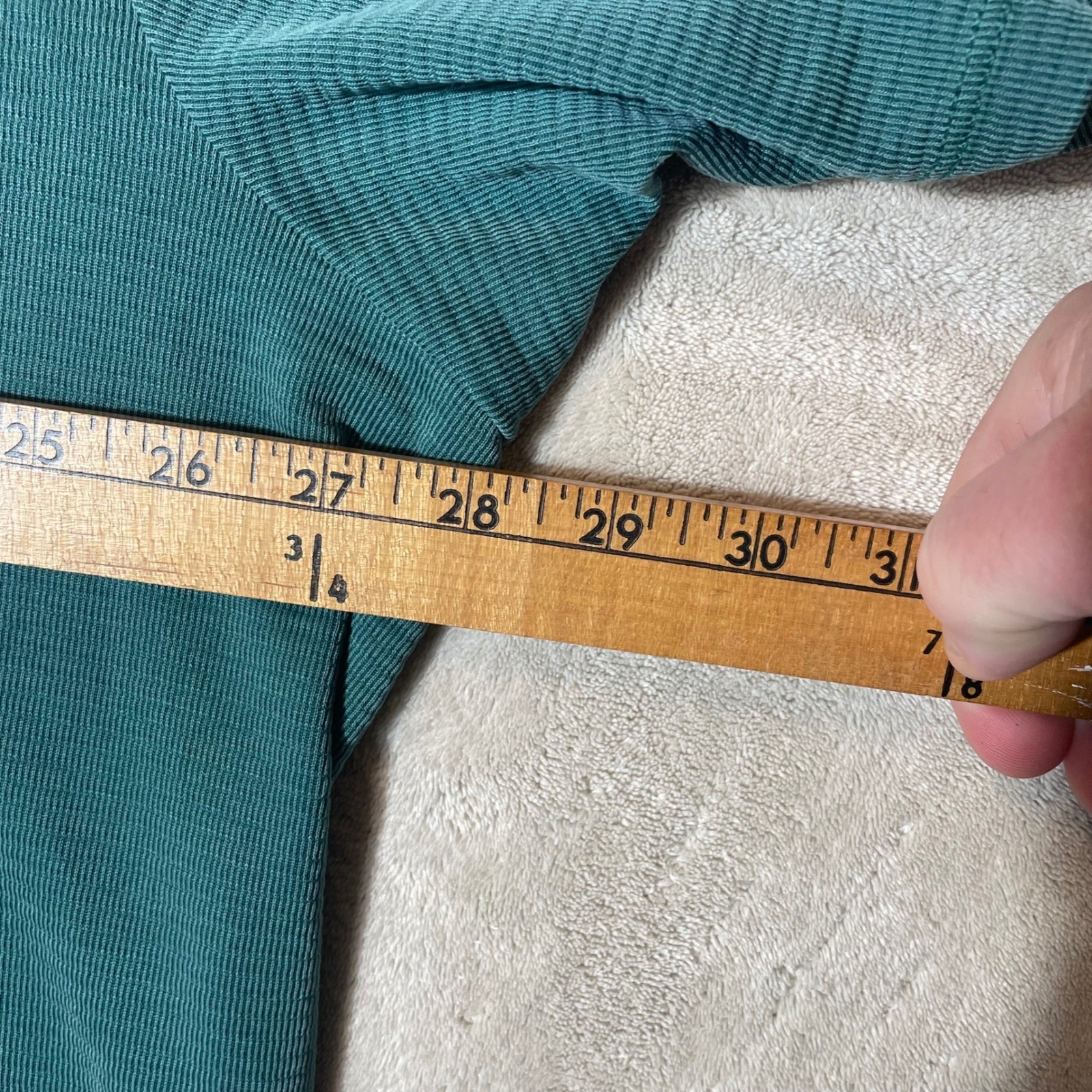 Tommy Bahama Mens V Neck T Shirt Teal Green Stripe Textured Size XXL RACK gallery