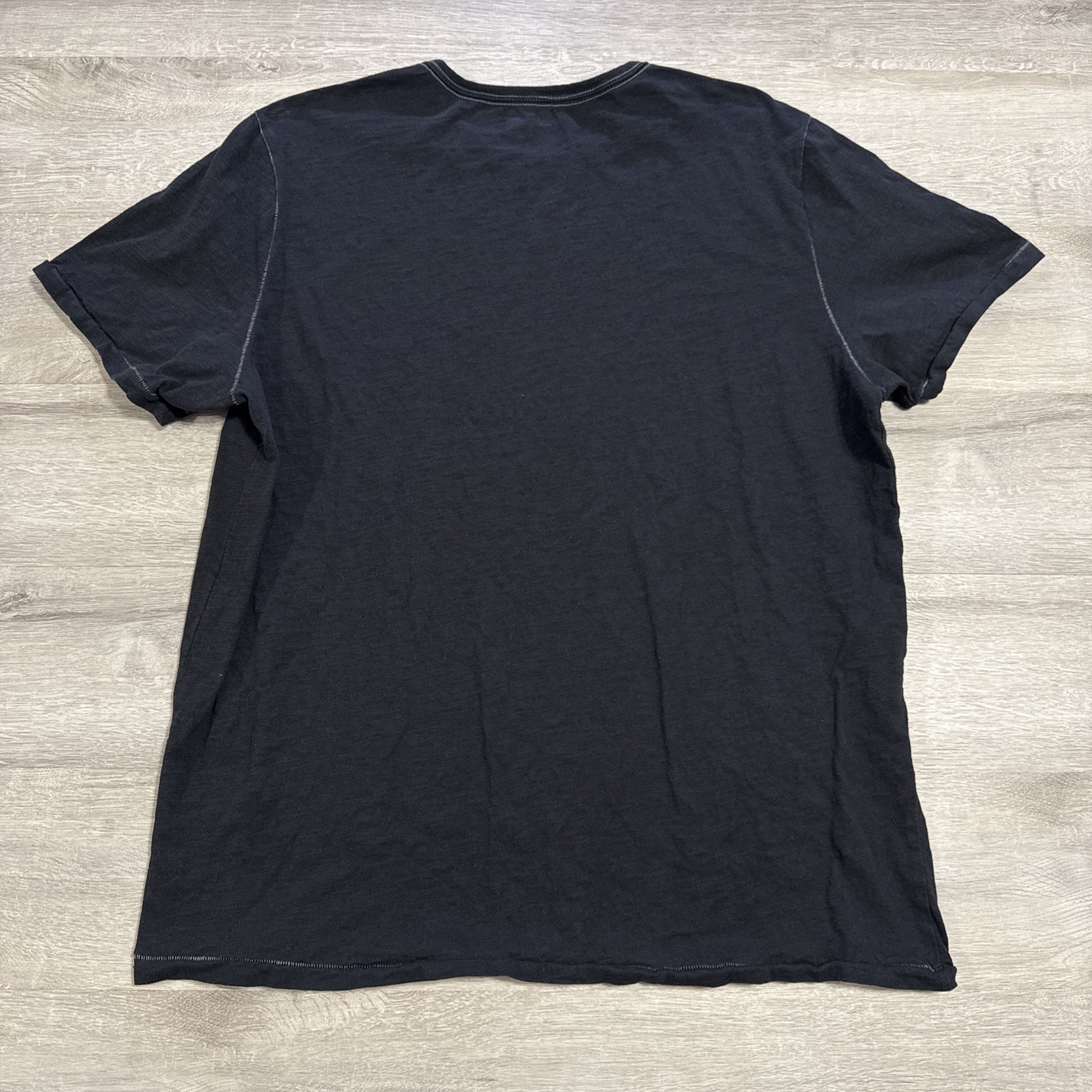 Flag & Anthem Shirt American Flag Mountain Graphic Black Men’s XL gallery