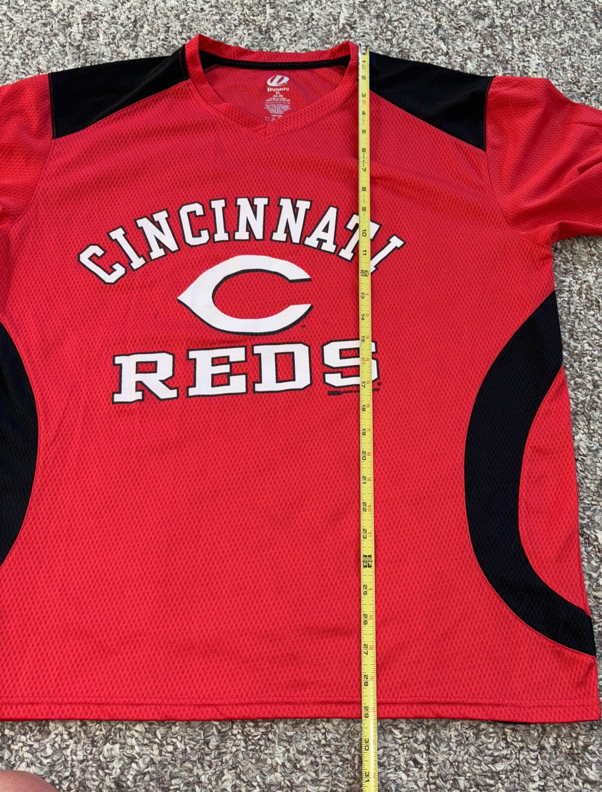 Vintage Dynasty Cincinnati Reds Baseball Mens Size XL 46-48 Shirt Red Tee Tshirt gallery