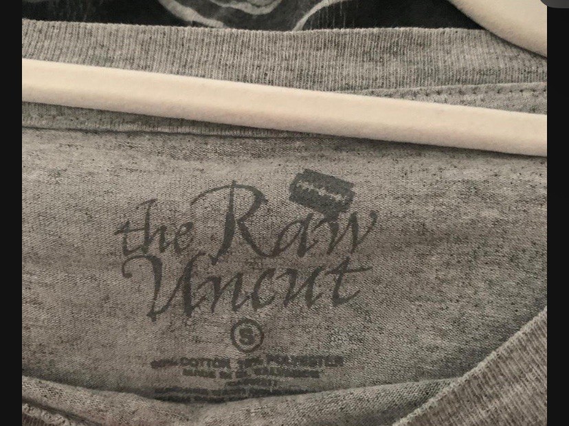 Raw Uncut Affliction Like Graphic Vintage Shirt Small gallery