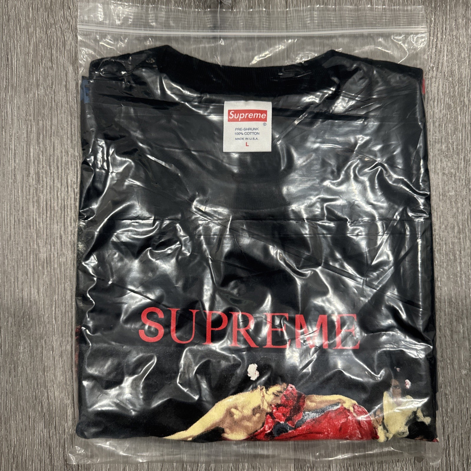 Supreme Dancer Tee Large See Jungle SS16 - Black gallery