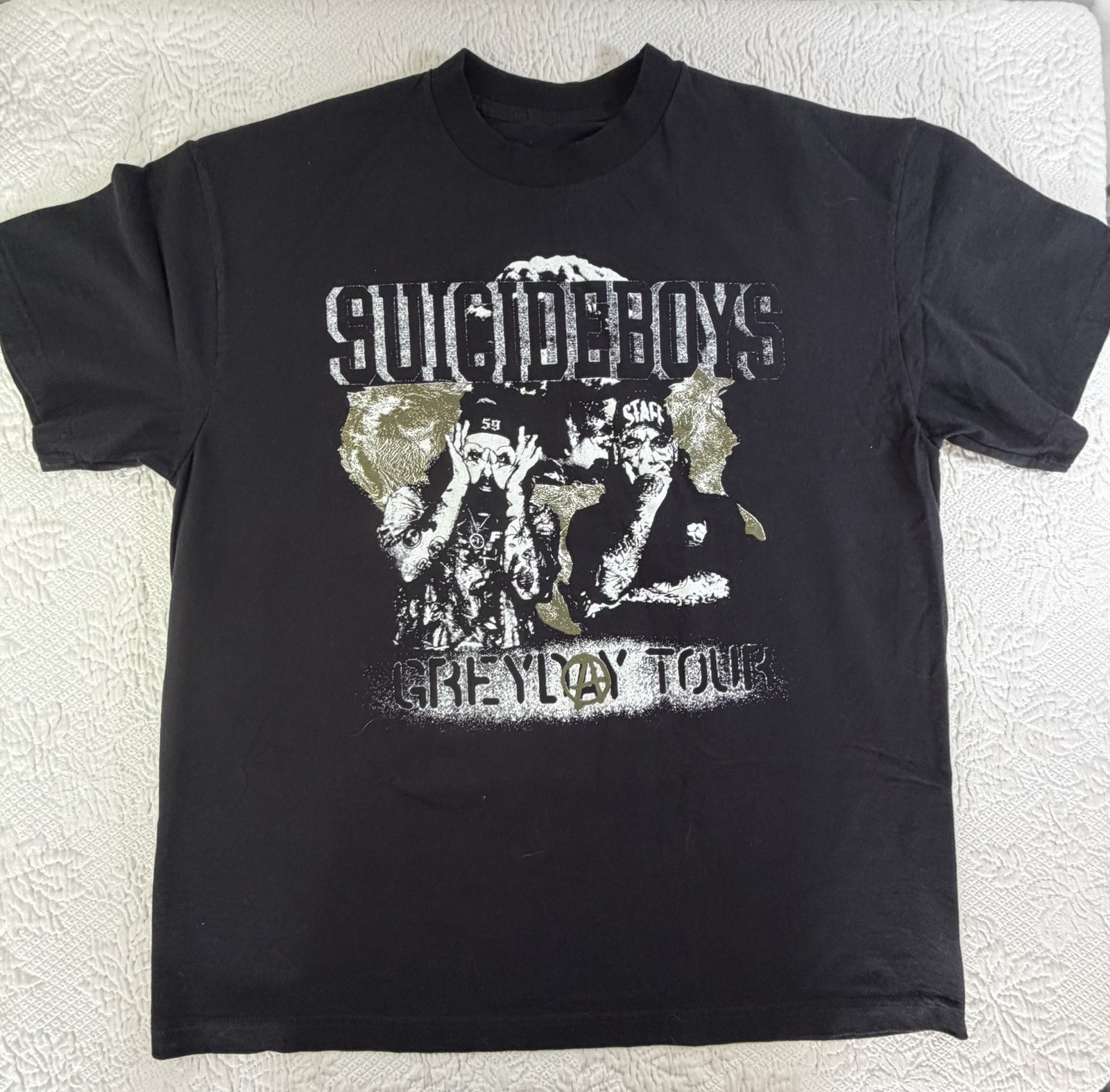 Suicideboys Black T Shirt 2024 Greyday Tour G59 $uicideboy$ Rap Tee Mens Size XL