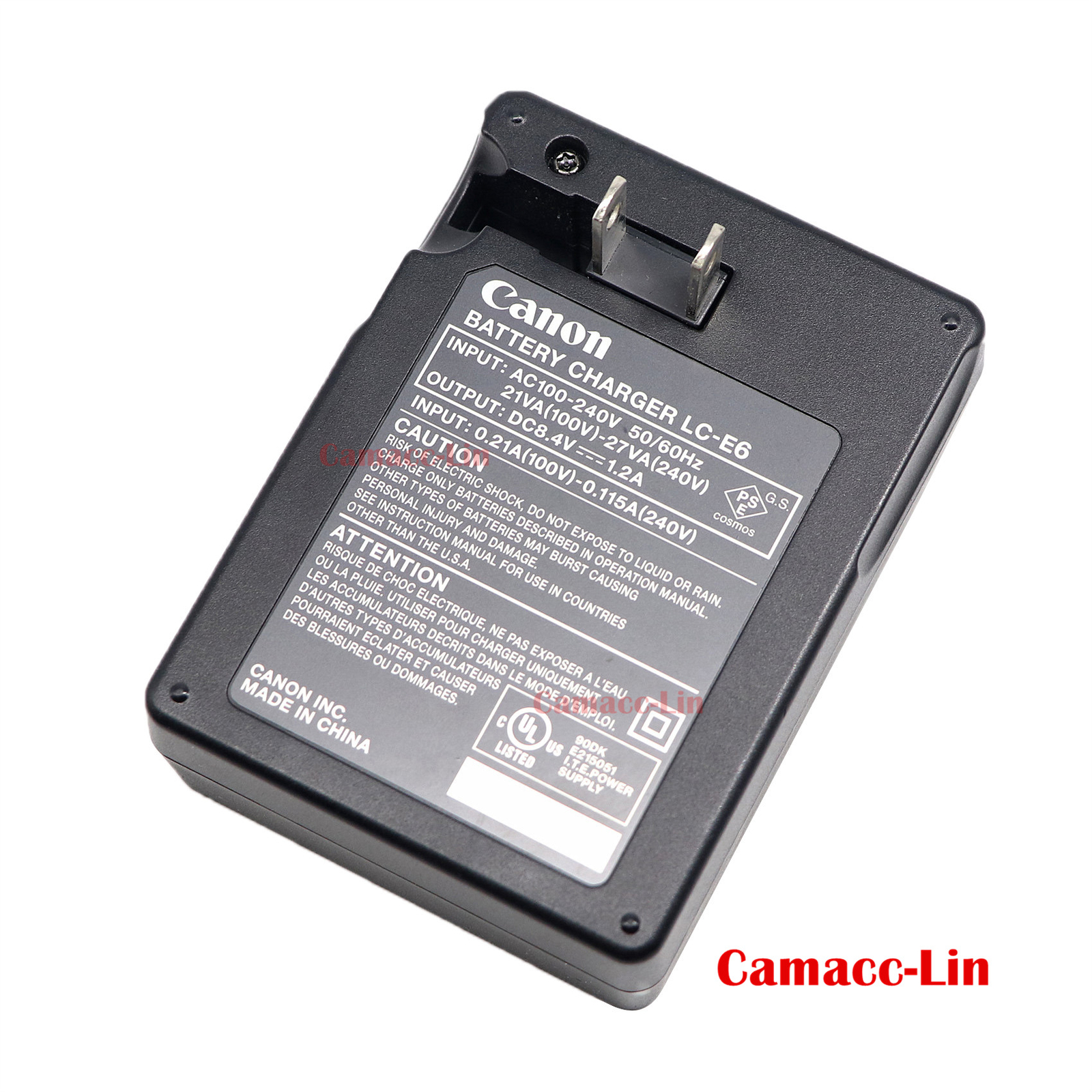 Original Canon LC-E6 Charger for EOS LP-E6 LP-E6N E6NH E6P Battery EOS Ra R5 R6