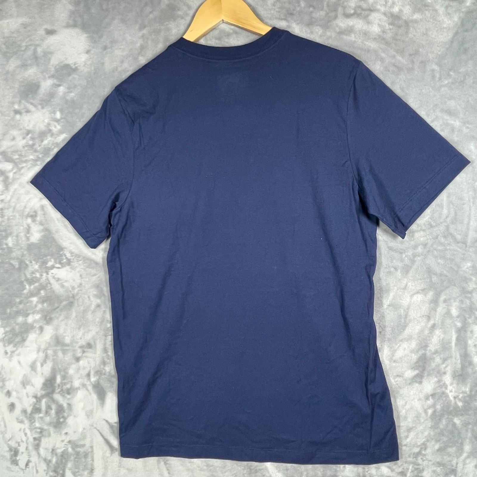Nike Mens The Nike Tee Navy Blue Short Sleeve Cotton Swoosh Logo Shirt M NEW gallery