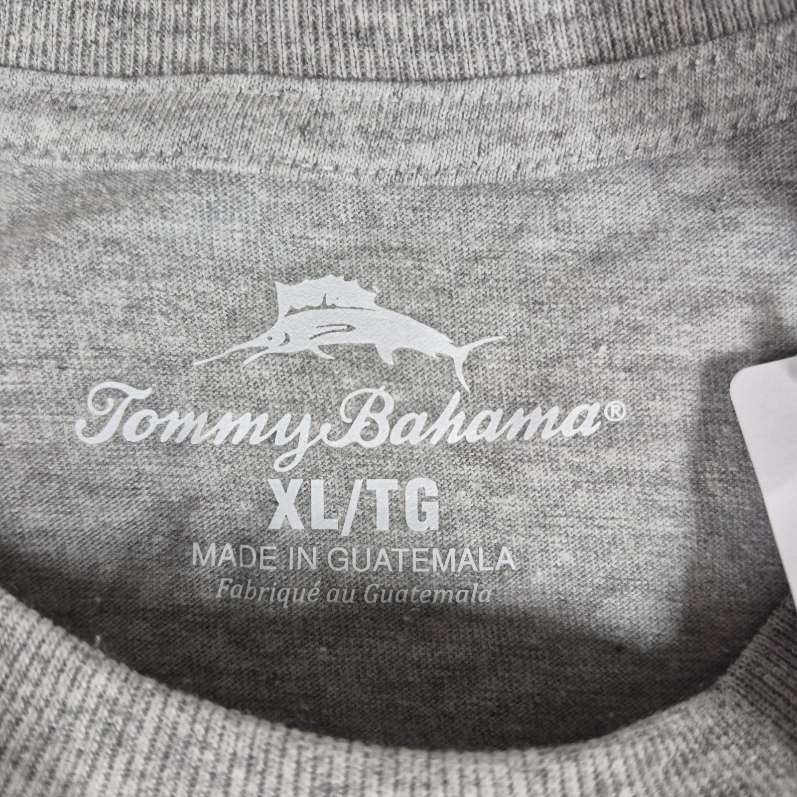 Tommy Bahama Bourbon Of Proof Tee Shirt Men's XL Gray Short Sleeve Casual NWT gallery